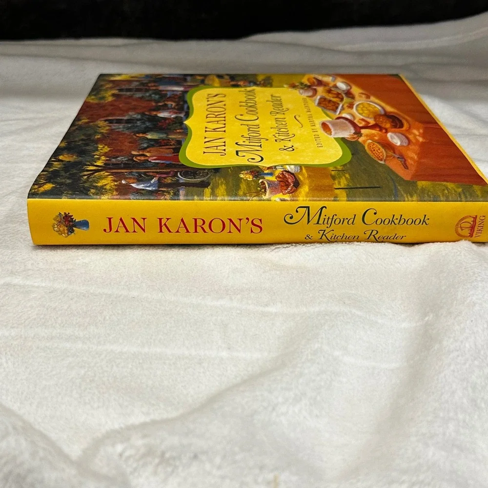 Jan Karon Mitford Cookbook & Kitchen Reader‎ 2004 First Edition Y2K Cottagecore